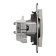 Розетка Schneider Electric Asfora без заземления бронза EPH3000169 - изображение 5