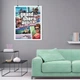 Постер ГТА, Grand Thief Auto, GTA Vice City Stories, плакат для геймера, A3 37×30 см (id3715) - изображение 7