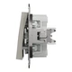 Выключатель двухклавишный Schneider Electric Asfora бронза EPH0300169 - изображение 4