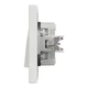 Кнопочный выключатель двухклавишный Schneider Electric Asfora белый EPH1100121 - изображение 6
