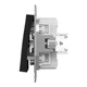 Выключатель двухклавишный Schneider Electric Asfora антрацит EPH0300171 - изображение 4