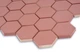 Мозаика керамическая Котто керамика HEXAGON H 6015 Coral 295х295 мм красная для летней кухни - изображение 2