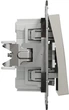 Перемикач 1-клавішний Schneider Electric Asfora самозажимний бронза EPH0400169 - изображение 2