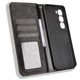 Чехол-книжка Deexe Retro Style для Infinix Hot 60 Pro Plus - Black - изображение 5