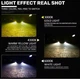 LED лампа трёхцветная H1 светодиодная с обманкой , белый холодный-белый-желтый, правильный пучок света, 1шт - изображение 3