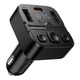 Автомобильный FM модулятор HOCO E87 Delta car BT FM transmitter (2USB/1Type-C, 35W/3A, PD/QC) - изображение 4