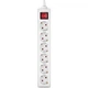 Сетевой фильтр питания REAL-EL RS-6 Protect M 5m, white (EL122300035) - изображение 8