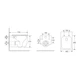 Комплект Grohe Set Унітаз DIVERSE-0301-T1 + Інсталяція Grohe Rapid SL 38772001 (38772001DIVERS0301T1) - зображення 10