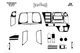 Накладки на панель Mercedes Actros MP4 2016-2020 (Meric, 28 деталей) 94000055 - изображение 2