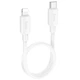 Дата кабель HOCO X96 Hyper Type-C to Lightning 20W (1m) (White) (231406) - зображення 1