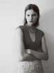 Боди-футболка женская H&M 1212637003c33 L Коричневая (1000000052666) - изображение 2