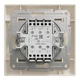 Перемикач 2-клавішний Schneider Electric Asfora самозажимний крем EPH0600123 - зображення 2