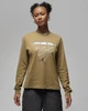 Лонгслив Air Jordan Long-Sleeve Graphic T-Shirt Olive FD7205-395 XS - изображение 2
