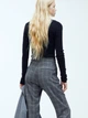 Брюки женские H&M 270751471_darkgrey 38 Темно-серые (2727000059910) - изображение 2