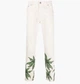 Джинси Palm Angels Palm Printed Distressed Jeans Beige PMYA033S23DEN014-0355 36 - зображення 1
