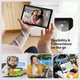 Планшет 10.1" Full HD RUSHAR M820 12+24/128Gb 4G 2-SIM 8 ядер Android 14 8000 mAh Чорний - зображення 2