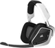 Геймерські бездротові навушники Corsair Void Pro RGB / Радіоканал / До 16 годин роботи від акумулятора / Підсвічування / White Black Б/В b1 - зображення 1