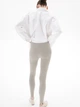 Леггинсы для беременных женские H&M 271001372_graybeige S Серые с бежевым (2727000063818) - изображение 2