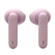 Наушники беспроводные TWS JBL Wave Flex 2 Pink (JBLWFLEX2PIK), вкладыши, сенсорные, до 40 (10+30 от кейса) часов работы, 4 микрофона, Bluetooth 5.3, IP54, розовый - изображение 6