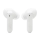 Наушники беспроводные TWS JBL Wave Beam 2 White (JBLWBEAM2WHT), вкладыши, сенсорные, активное шумоподавление, до 40 (10+30 от кейса) часов работы, 4 микрофона, Bluetooth 5.3, Type C, белый - изображение 6
