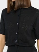 Кардиган женский Arber Knitted Jacket W2 Wtr-18 W09.33.02.512 XS Черный (2800000481810) - изображение 4