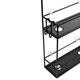 Полиця-органайзер для душу Umbra Cubiko Shower Caddy Black (023461-040) - зображення 8