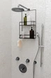 Полиця-органайзер для душу Umbra Cubiko Shower Caddy Black (023461-040) - зображення 11
