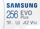 Карта памяти Samsung Evo Plus microSDXC 256GB UHS-I U3 V30 + SD-адаптер (MB-MC256SA/EU) - изображение 3