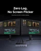 Коммутатор UGREEN AK700 DisplayPort 8K Dual Monitor KVM Switch 2 in 2 Out с возможностью совместного использования монитора, клавиатуры, мыши, принтера с поддержкой HDR 3D для 2 ПК Black (55851) - изображение 8
