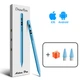 Графический стилус для творчества с дисплеем DrawPen Active Pro для iPhone iPad Android планшета телефона сенсорного экрана активный емкостный чувствительный для рисования иллюстраций эскизов арт художников дизайнеров цифрового искусства голубой - изображение 1