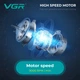 Электробритва VGR V-307, шейвер, двойное лезвие, 2000мАч, 9000 RPM, зеленая - изображение 9