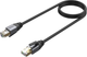 Patchcord Unitek Cat 8 S/FTP 3 m Black (C18149AGY03-3M) - obraz 1