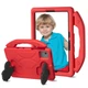 Противоударный детский силиконовый чехол EVA Kids Like с подставкой на Lenovo Idea Tab 11" TB336FU, TB336ZU / Xiaoxin Pad 11 2025 (Красный) - изображение 1