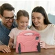 Противоударный детский силиконовый чехол EVA Kids Like с подставкой на Lenovo Idea Tab 11" TB336FU, TB336ZU / Xiaoxin Pad 11 2025 (Розовое золото) - изображение 7
