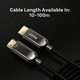 Kabel Unitek HDMI - HDMI 100 m Black (C11085GY01-100M) - obraz 8