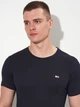Футболка бавовняна довга чоловіча Tommy Hilfiger 11657 M Темно-синя (smt2000000041704) - зображення 4