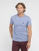 Футболка хлопковая длинная мужская U.S. Polo Assn 11C197-2F00A(Brooklyn Blue) 2XL Голубая (786660507676) - изображение 1