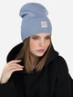Шапка Malisa Бріз 15-1544-DX-144 One Size Светло-джинсовая - изображение 4