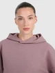 Худи женское 4F 4FWAW25TSWSF1847-80S M Коричневое (5905700716990) - изображение 6