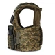 Плитоноска Warmor Gen.4 (Комплект 4 подсумки) с системой быстрого сброса. Molle. Цвет Пиксель - изображение 3