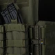 Тактичний жилет - плитоноска (чохол) Ares gen.2 в комплектації з трьома підсумками під магазини Олива - изображение 10
