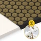Коврик акупунктурный с валиком 4FIZJO Classic Mat XL Аппликатор Кузнецова Black/Gold (P-5907739315052) - изображение 4