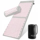 Коврик акупунктурный с валиком 4FIZJO Classic Mat XL Аппликатор Кузнецова Grey/Pink (P-5907739313294) - изображение 1