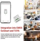 Умный модуль переключателя Emos H5103, ZigBee 3.0, 1-канальный (не требует N-провода) - изображение 5
