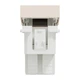Переключатель перекрёстный Schneider Electric Unica New 1 модуль бежевый NU310544 - изображение 4