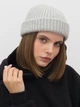 Шапка Malisa Мідл 15-1816-LT-150 One Size Светло-серая - изображение 1