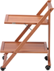Stolik serwingowy Arredamenti Italia Simpaty brązowy 64x45 cm (8023856575128) - obraz 1