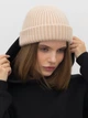 Шапка Malisa Мідл 15-1816-LT-69 One Size Крем-брюле - изображение 4