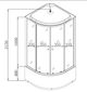 Бокс душевой без гидромассажа Mixxus STRONG SB01-90x90x215-FB SATIN с высоким поддоном (MI6884) - изображение 15
