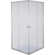 Душова кабіна з низьким піддоном Mixxus CUBIC SCT01-90x90x195-FB CHROME матове скло 4мм (MI6903) - зображення 2